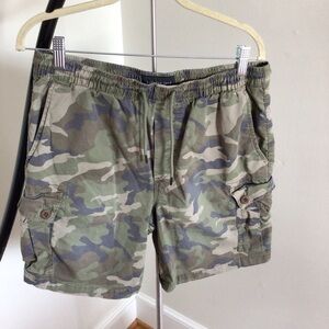 American Eagle Camo Cargo Shorts